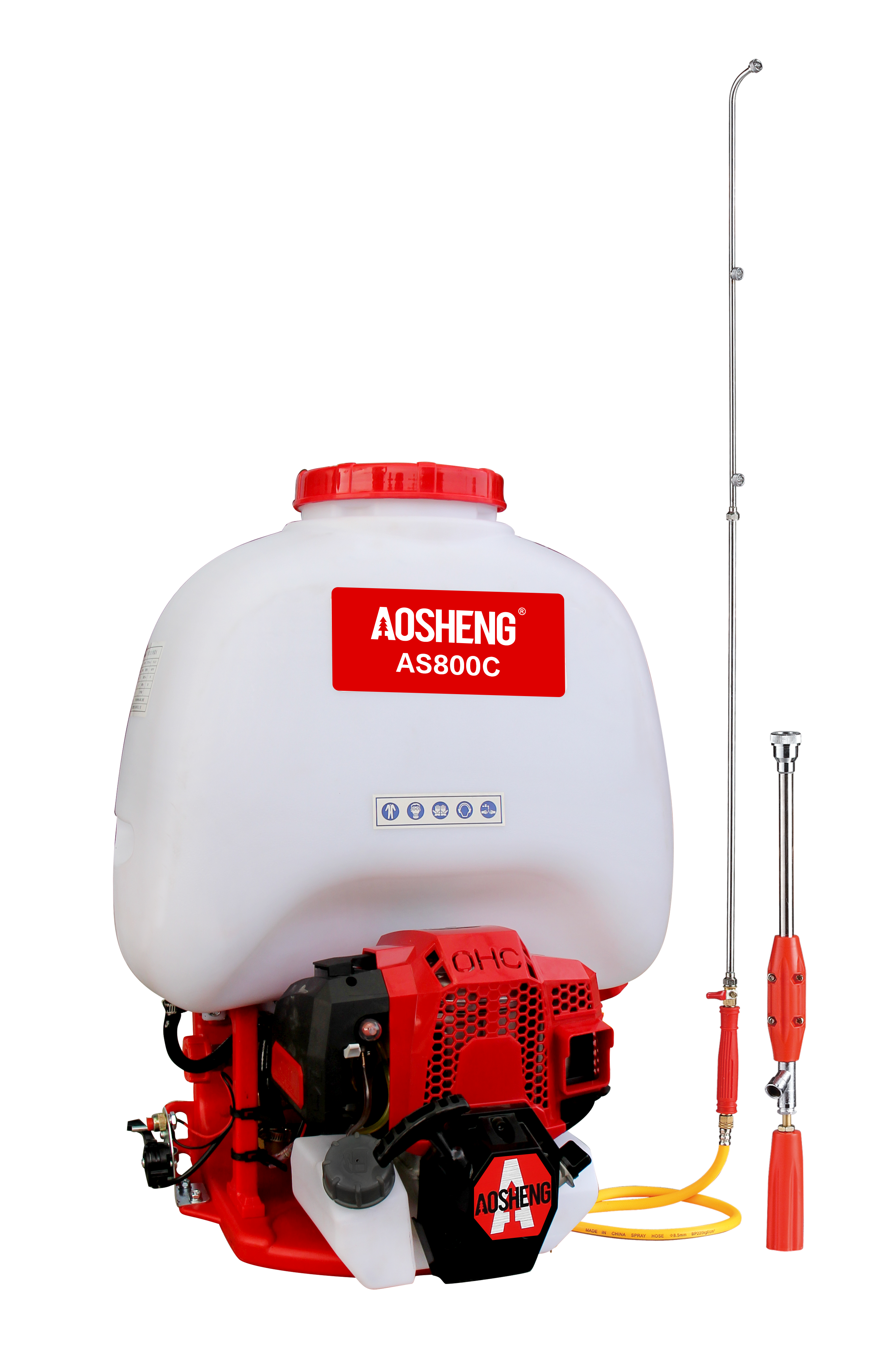 Power postřikovače benzínu přicházejí v různých velikostech a vzorcích